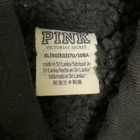 PINK Victoria’s Secret Fleece Mock Turtleneck Sweatshirt - Excellent Condition - Picture 2 of 2